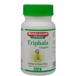Triphala Guggulu (80Tabs) – Baidyanath