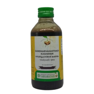 Gandharvahasthadi Kashayam (200ml) – Vaidyaratnam