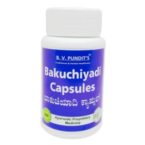 Bakuchiyadi Capsules (60Caps) –  B V Pandit