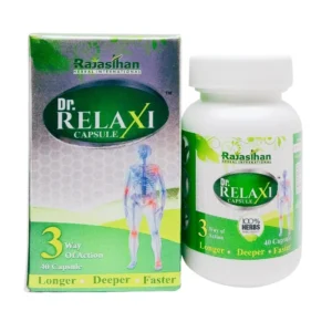 Dr. Relaxi Cap (40Caps) – Rajasthan Herbals