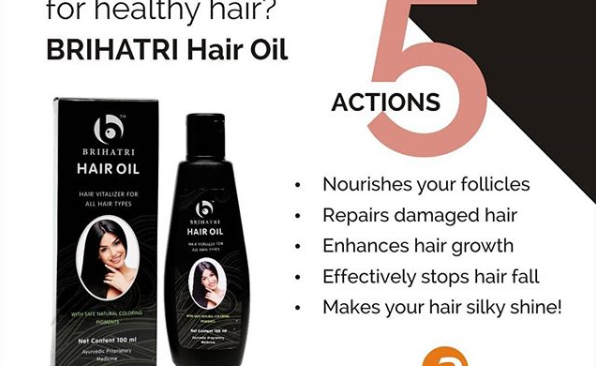 benefits of using brihatri herbal hair oil
