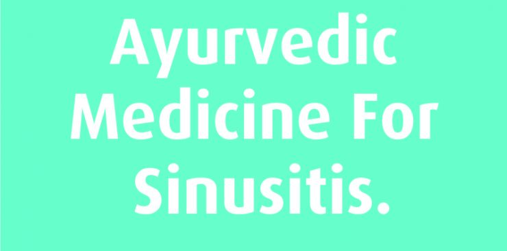 ayurvedic medicine for sinusitis