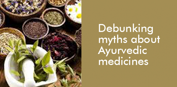 myths about ayurvedic medicines