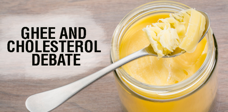 ghee does not raise cholesterol: