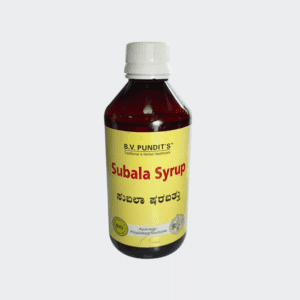 Subala Syrup (200ml) – B.V.Pundit’s