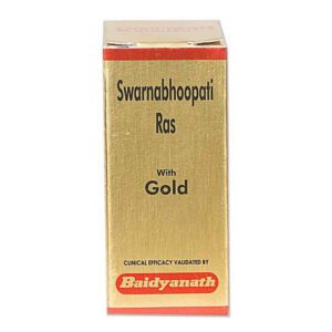 Swarnabhoopati Ras with Gold (10Tabs) – Baidyanath