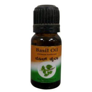 Basil Oil (10ml) – Krishna Aromatics