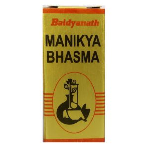 Manikya Bhasma (2.5Gm) – Baidyanath