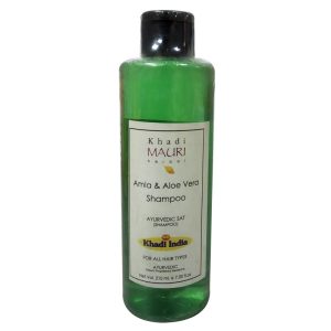 Khadi Amla & Aloevera Shampoo (210ml) – Maruthi Mahila Swawalambi Sansthann