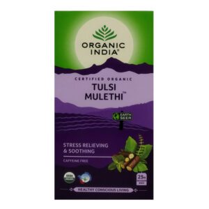 Tulsi Mulethi Tea (25Bag) – Organic India