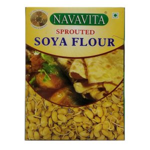 Navavita Sprouted Soya Flour (400Gm) – Shree Agro Foods
