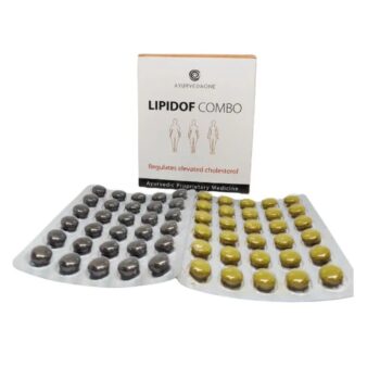 Front View-Lipidof Combo - Ayurveda One
