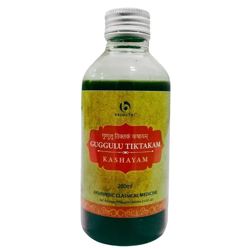 Guggulu Tiktakam Kashayam (200ml) – Brihatri