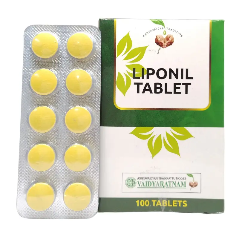 Liponil Tablet (10Tabs) – Vaidyaratnam