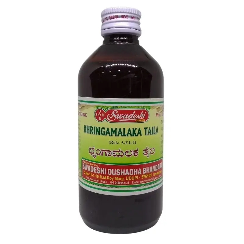 Bhringamalaka Taila (200ml) – Swadeshi Ayurveda