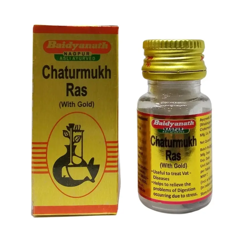 Chaturmukha Ras (Gold) (10Tabs) – Baidyanath