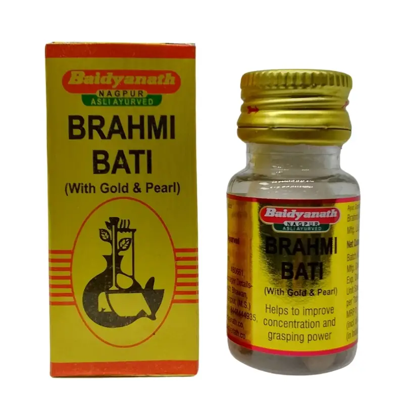 Brahmi Bati (Gold& Pearl) – Baidyanath