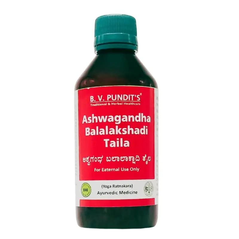 Ashwagandha Bala Lakshadi Taila (200ml) – B.V.Pundit