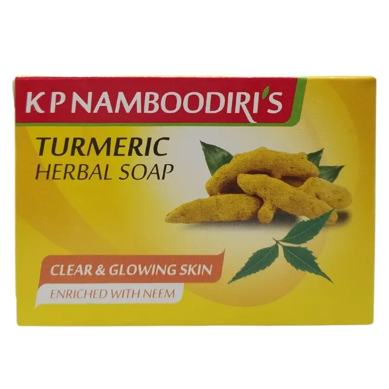 Turmeric Sandal Soap (75Gm) – K.P.Namboordiri