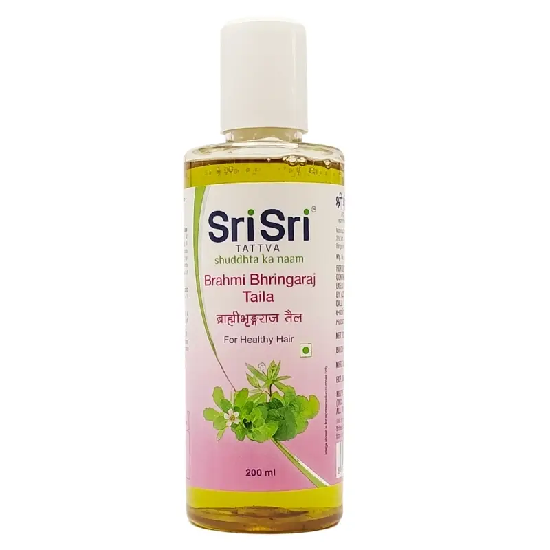 Brahmi Bringaraj Taila (200ml) | Sri Sri Tattva Brahmi Bhringaraj Taila