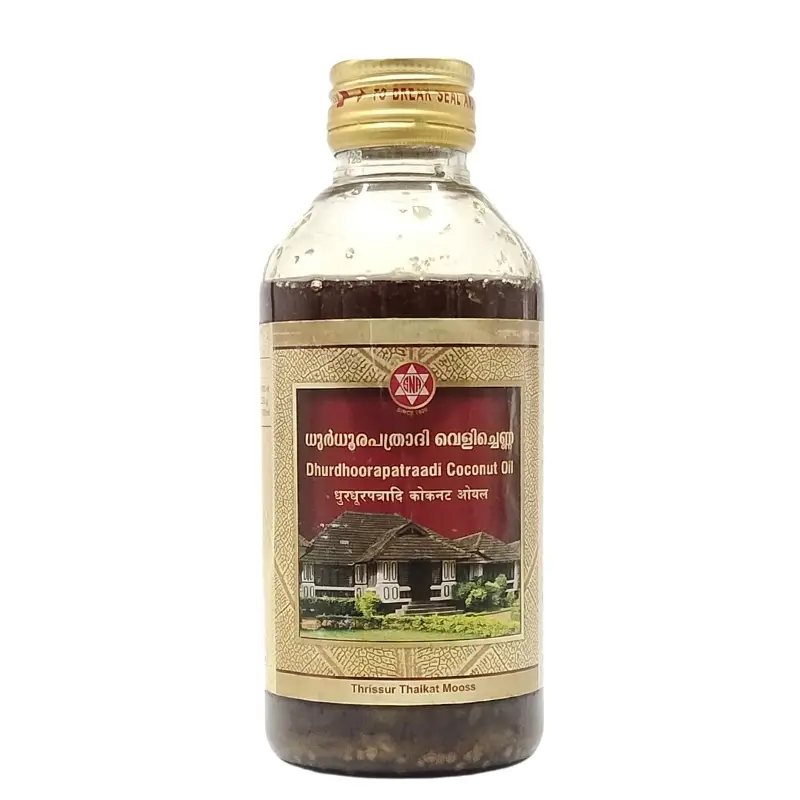 Dhurdhoorapatradi Coconut Oil (200ml) – Sna Oushadhasala