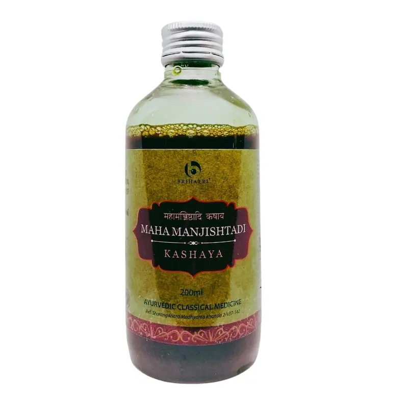 Maha Manjishtadi Kashaya (200ml) – Brihatri