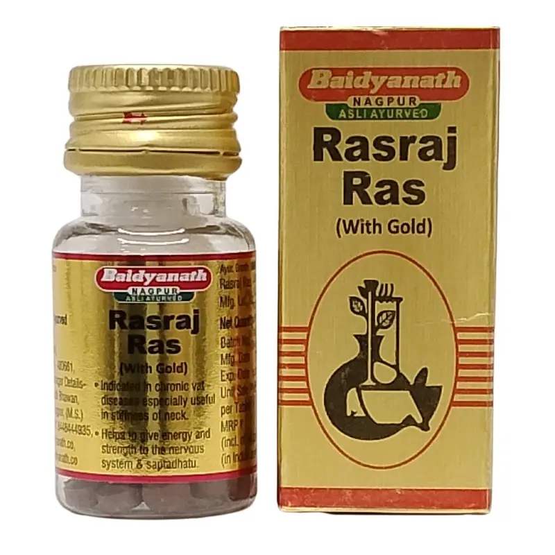 Rasraj Ras Gold (10Tabs) – Baidyanath