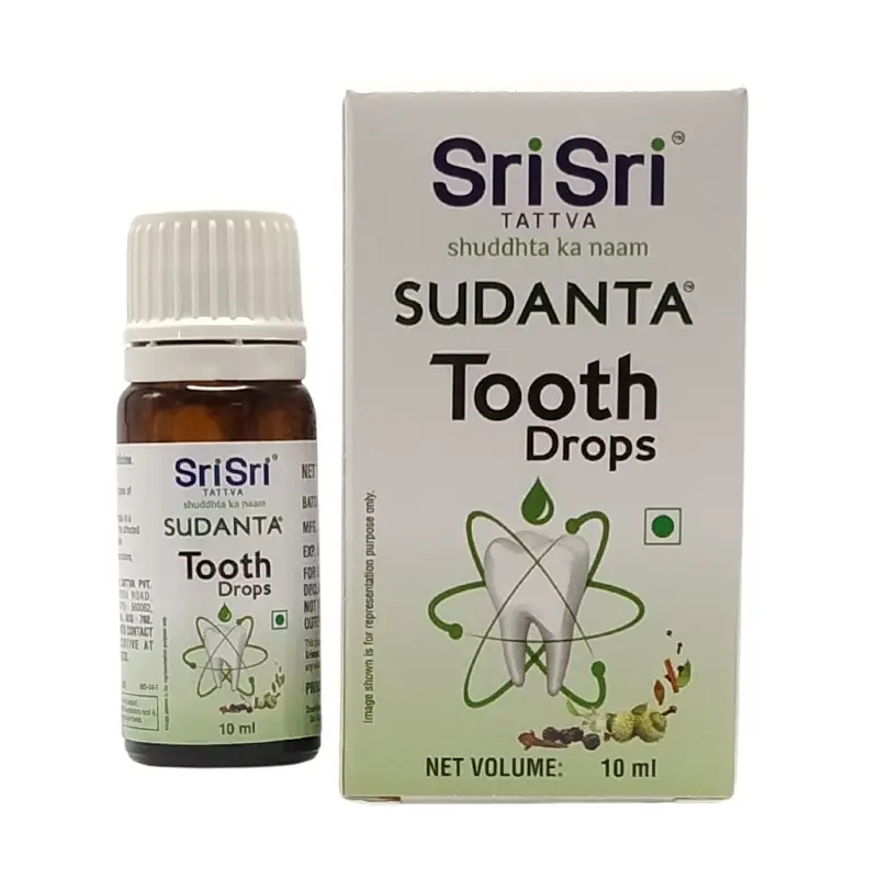Sudanta Tooth Drops (10ml) – Sri Sri Tattva