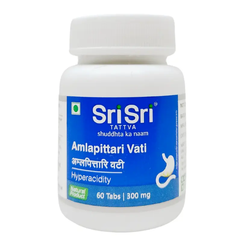 Amlapittari Vati (60Tabs) – Sri Sri Tattva