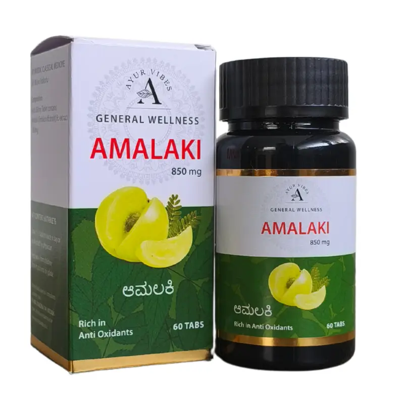 Amalaki Tablet 850mg 60Tabs – Ayur Vibes