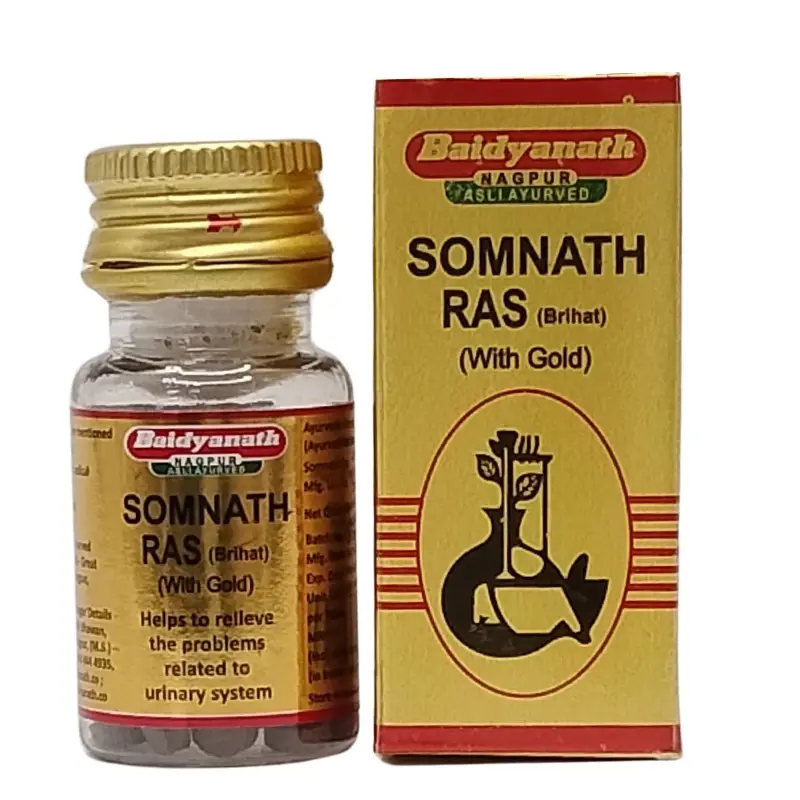 Somanath Ras (Gold) (10Tabs) – Baidyanath