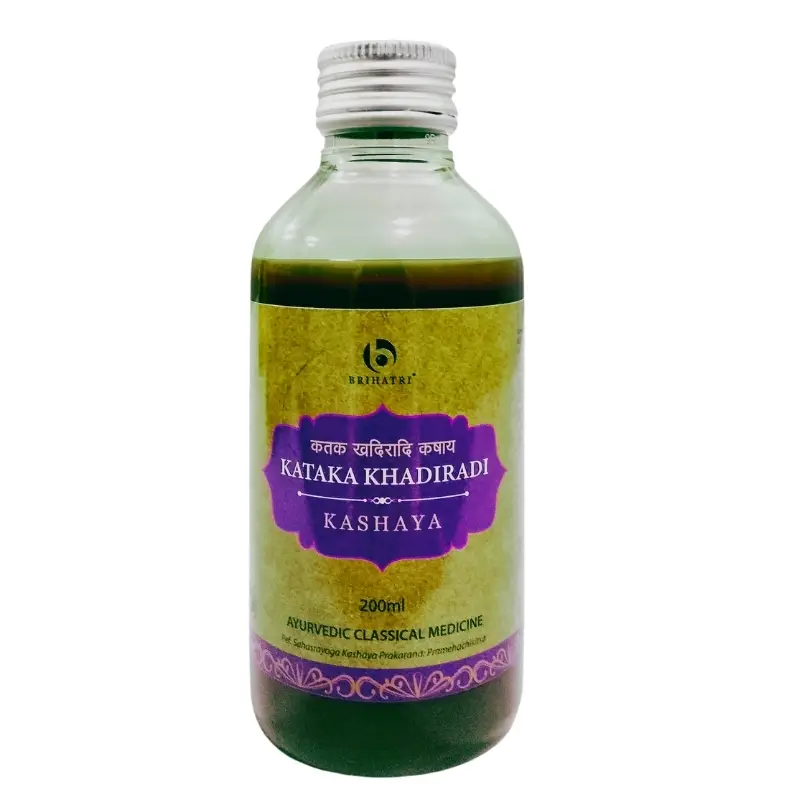 Kataka Khadiradi Kashaya (200ml) – Brihatri