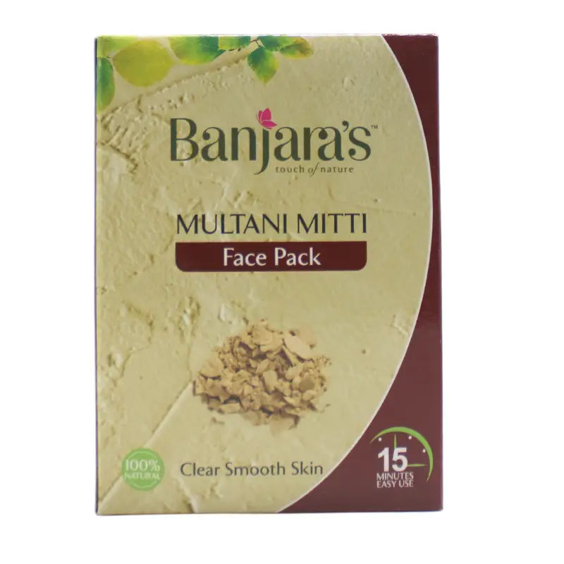 Multani Mati Face Pack (100Gm) – Banjara’S