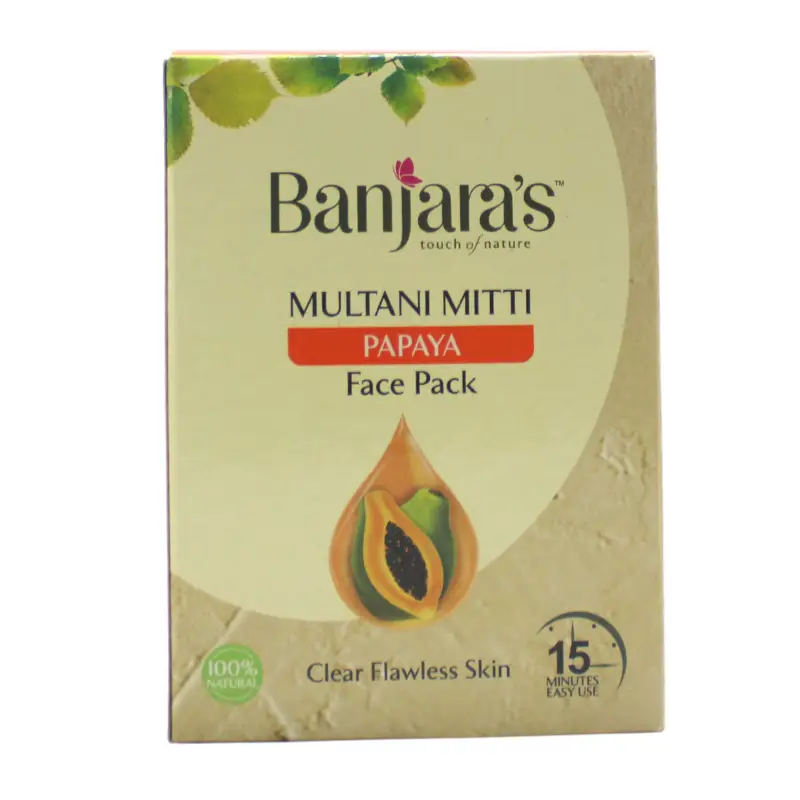 Multani Payaya Face Pack (100Gm) – Banjara’S