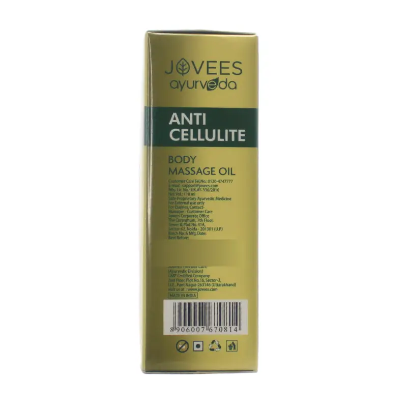 Anti Cellulite Massage Oil (110ml) – Jovees