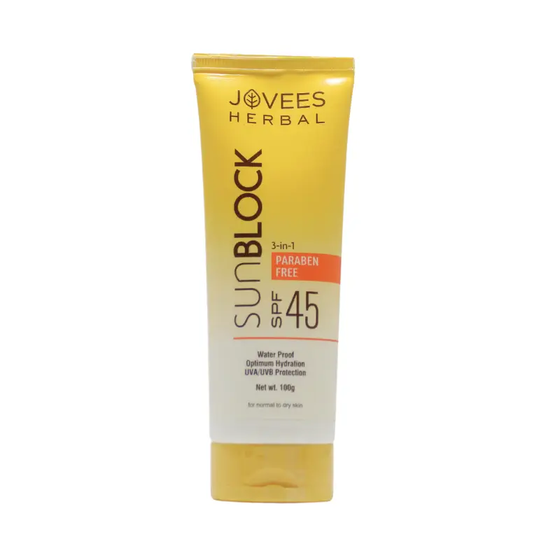 Sun Block Spf 45 (100Gm) – Jovees