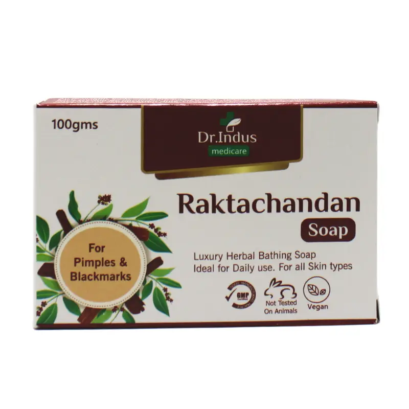 Dr. Indus Raktha Chandan Soap (100Gm) – R S Pharma Links