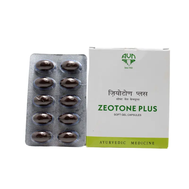 Zeotone Soft Gel Cap – AVN Ayurveda Formulations