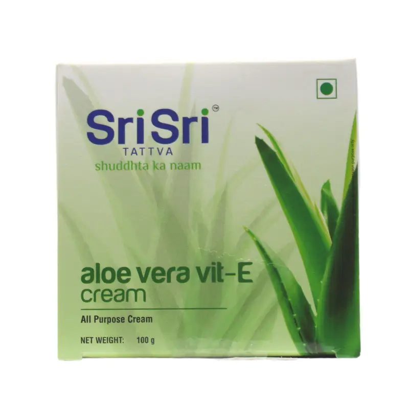 Aloe Vera Vit E Cream (100Gm) – Sri Sri Tattva