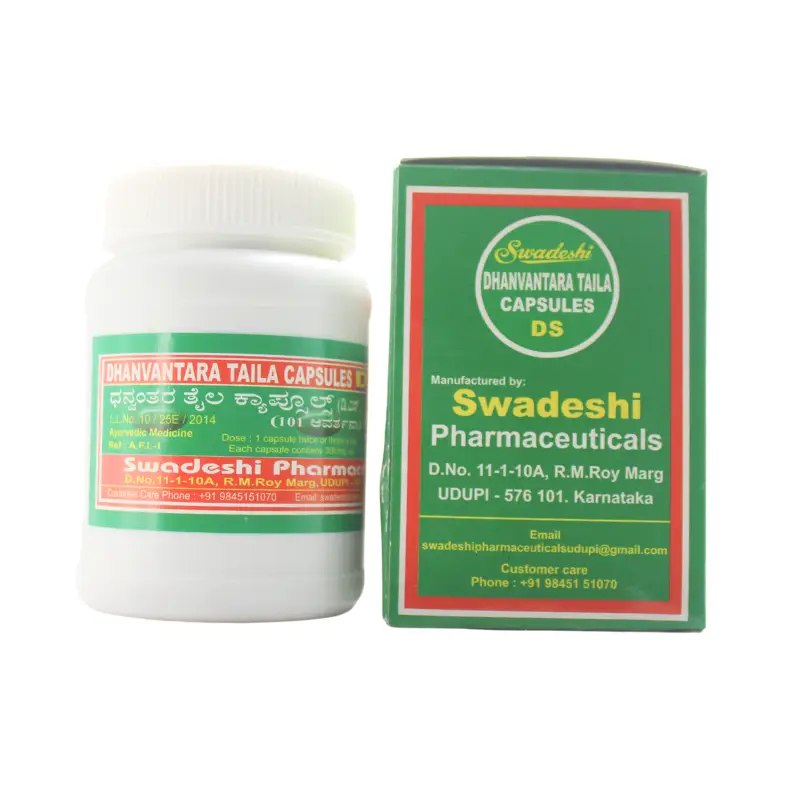 Dhanvantari Thaila Cap 101 (100Caps) – Swadeshi