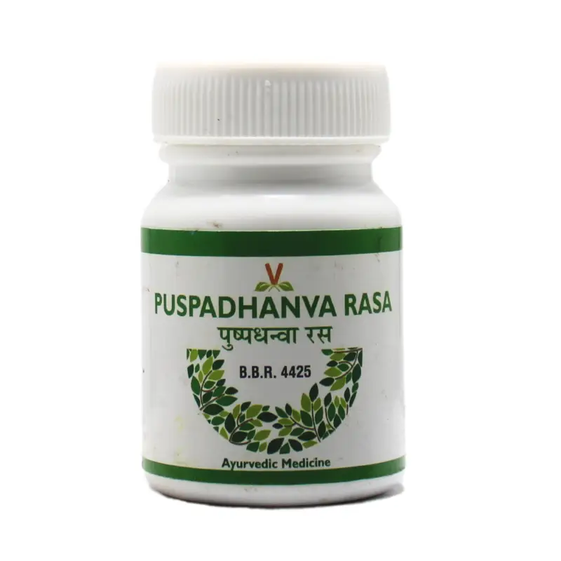 Virgo Pushpadhanva Ras Tablet (80Tabs) ? Unjha