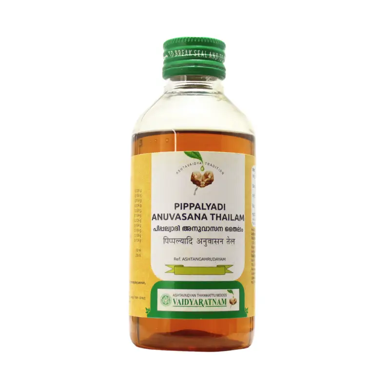 Pippalyadi Thailam ( Anuvasana) (200ml) – Vaidyaratnam