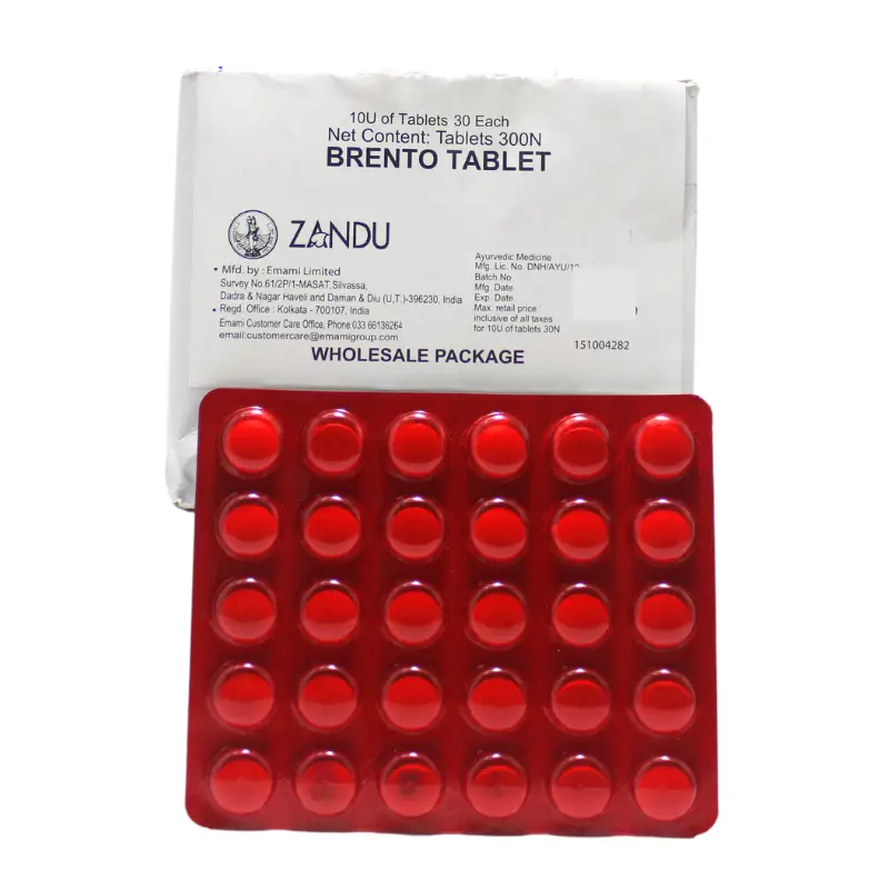 Brento Tablet (30Tabs) | Zandu Brento Tablet | Zandu Pharma