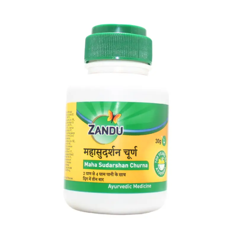 Maha Sudarshana Churna (30Gm) – Zandu Pharma