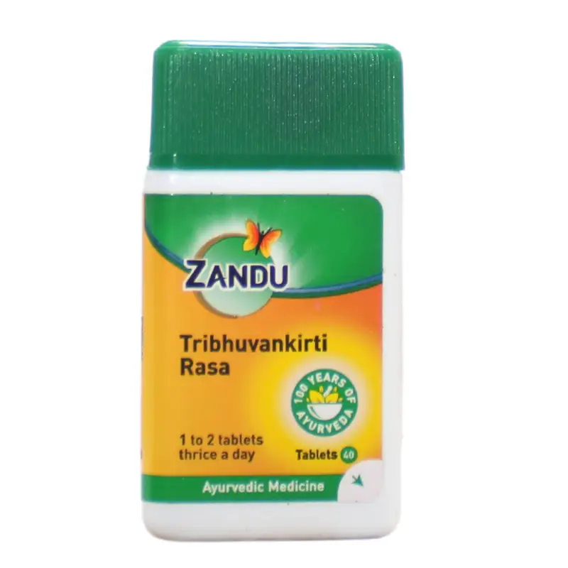 Tribhuvankirti Rasa (40Tabs) – Zandu Pharma