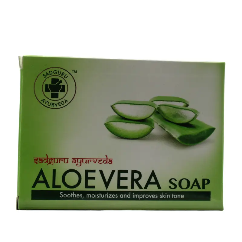 Aloevera Soap (75g) – Sadguru Ayurveda