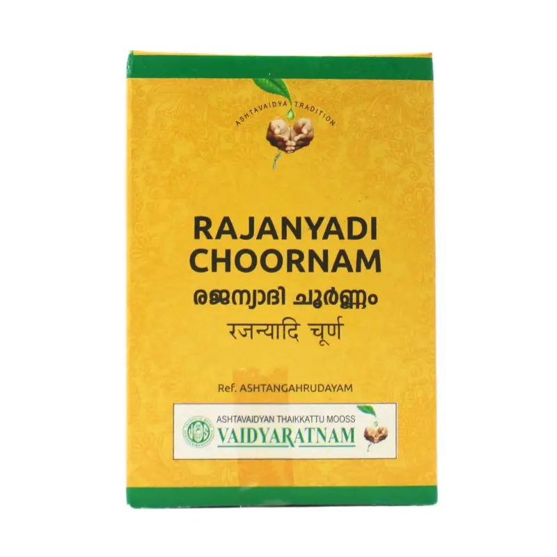 Rajanyadi Churna (50Gm) – Vaidyaratnam