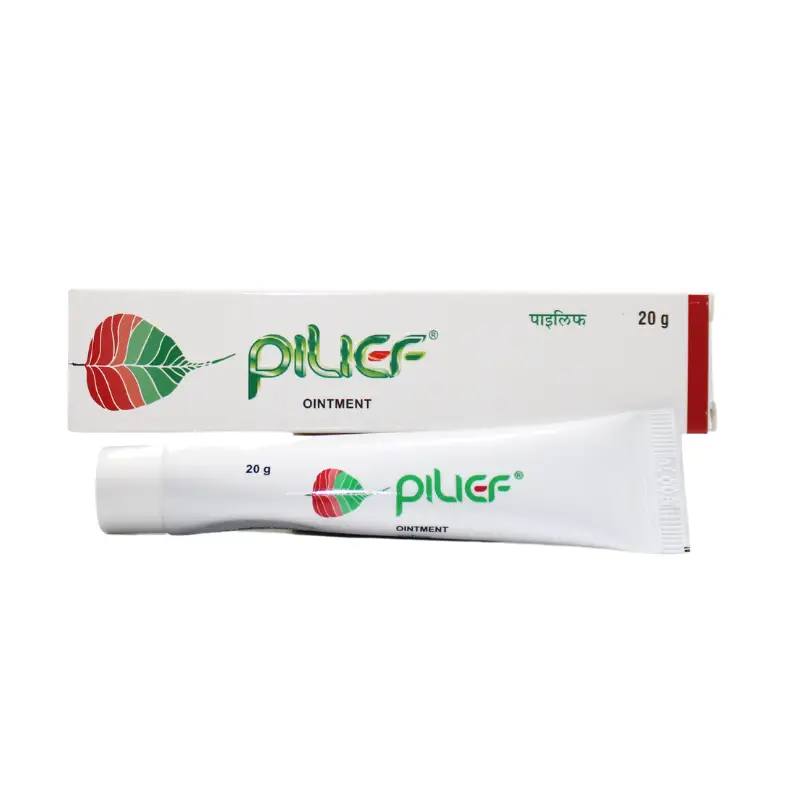 Pilief Ointment (20Gm) – Charak Pharma