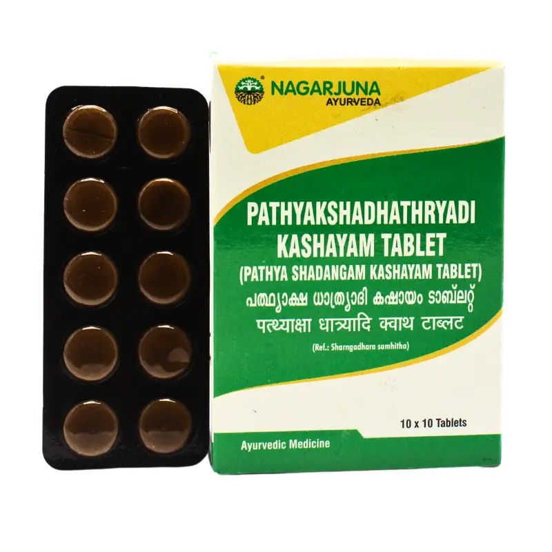 Pathyakshadhatrayadi Kashayam Tablet (10Tabs) – Nagarjuna