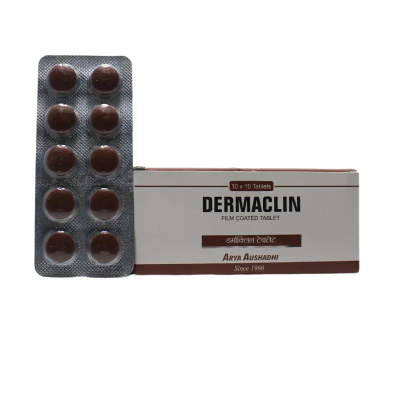 Dermaclin Tablets (10Tabs) – Arya Aushadhi